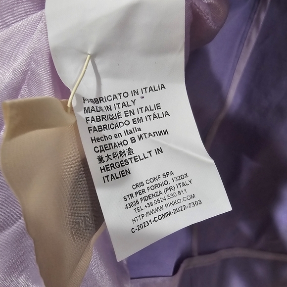 Pinko Crepe Stretch Lavender Suit - Picture 7 of 15